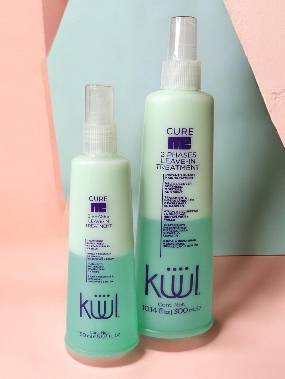 kUUL CURE ME 2 PHASE LEAVE-IN TREATMENT 2 PC